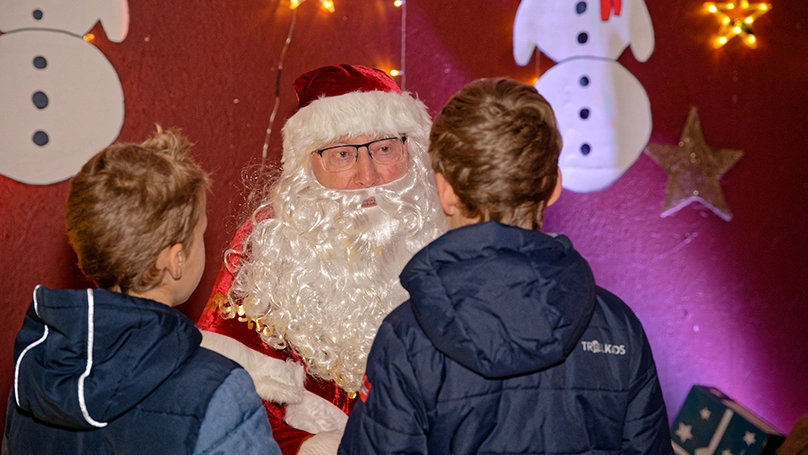 Photo of the “Give a smile” campaign (Photo)